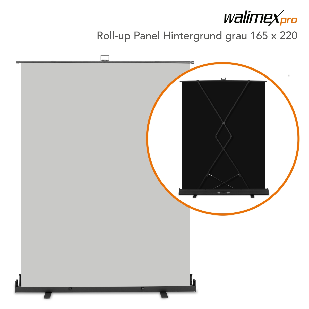 Roll-up Panel Hintergrund 165x220