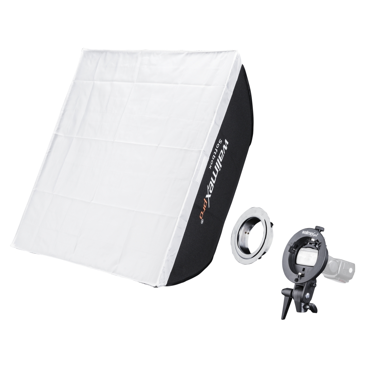 Walimex pro Softbox 60x60cm für Kompaktblitze