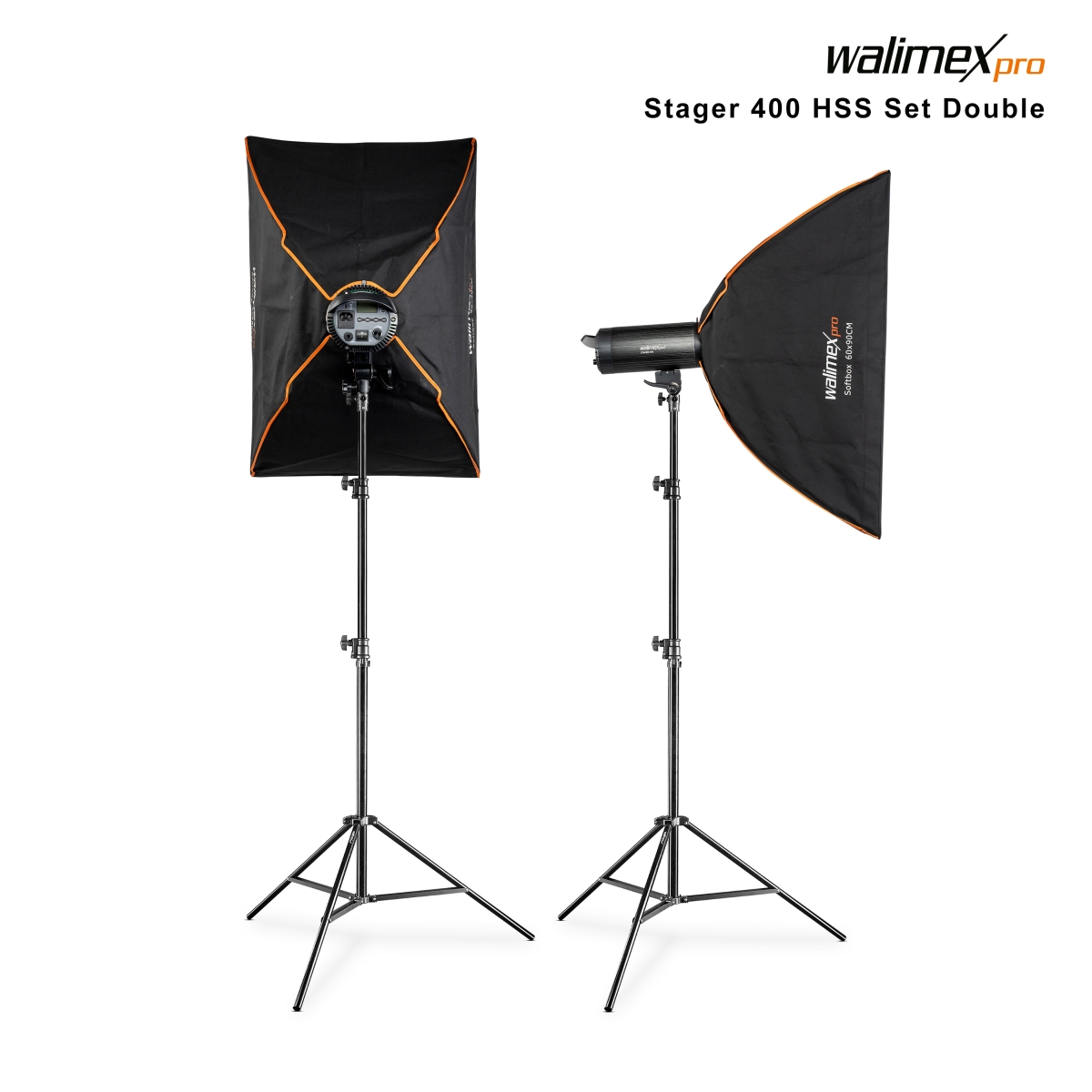 Walimex pro Stager 400 HSS Set Double