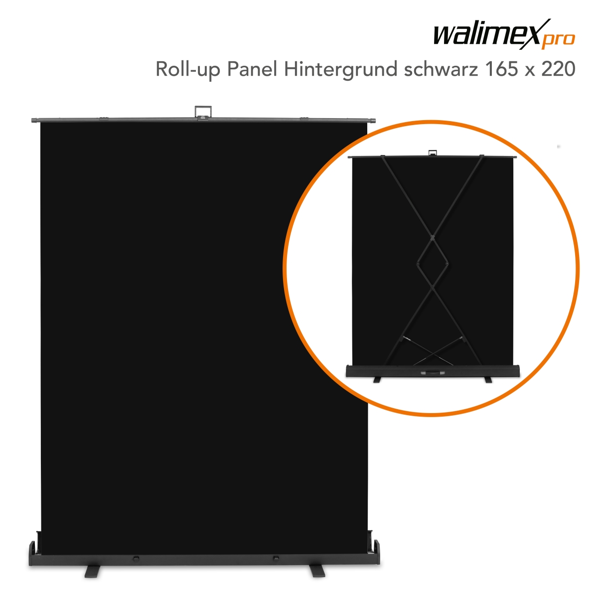 Roll-up Panel Hintergrund 165x220