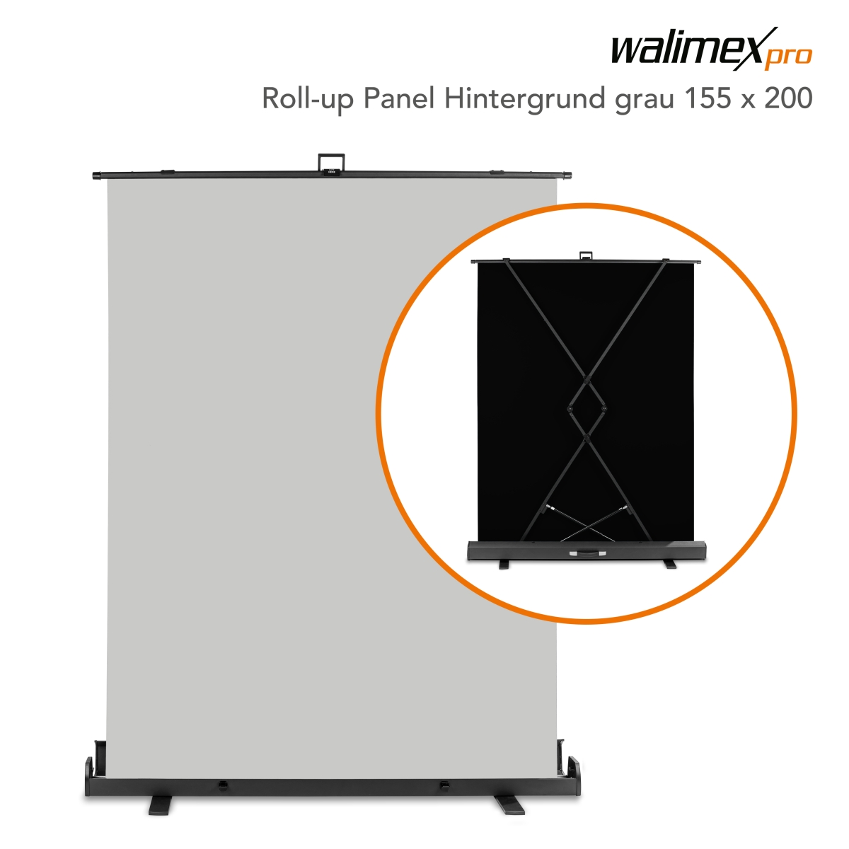 Roll-up Panel Hintergrund 155x200