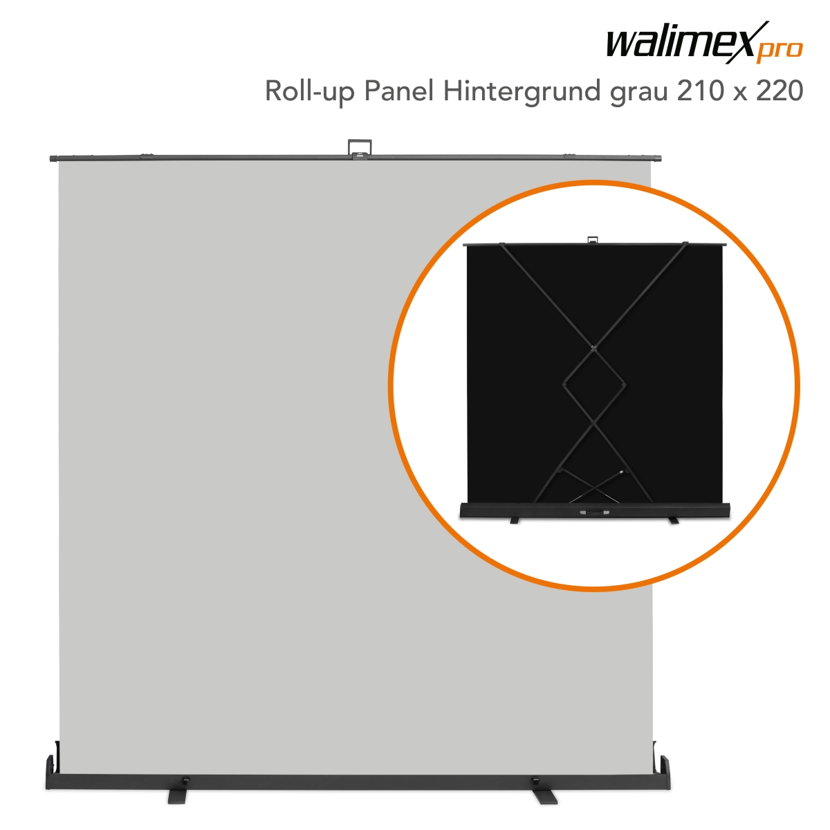 Roll-up Panel Hintergrund 210x220