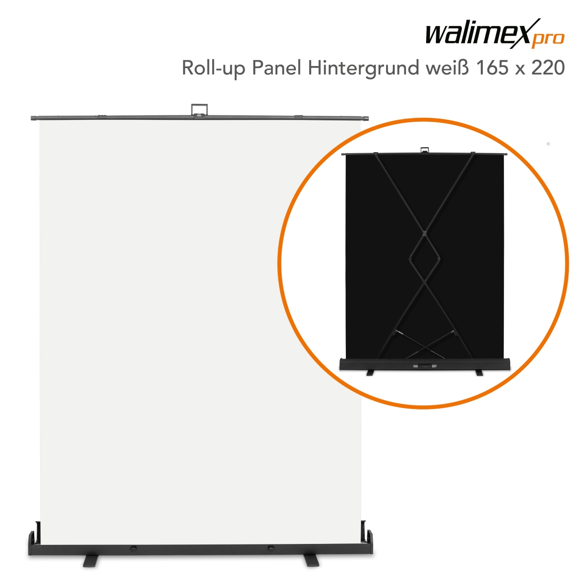 Roll-up Panel Hintergrund 165x220