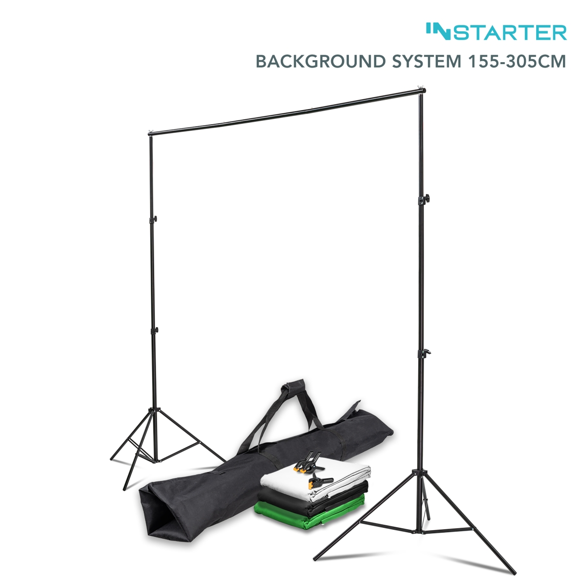 Instarter Background System 155 - 305 cm