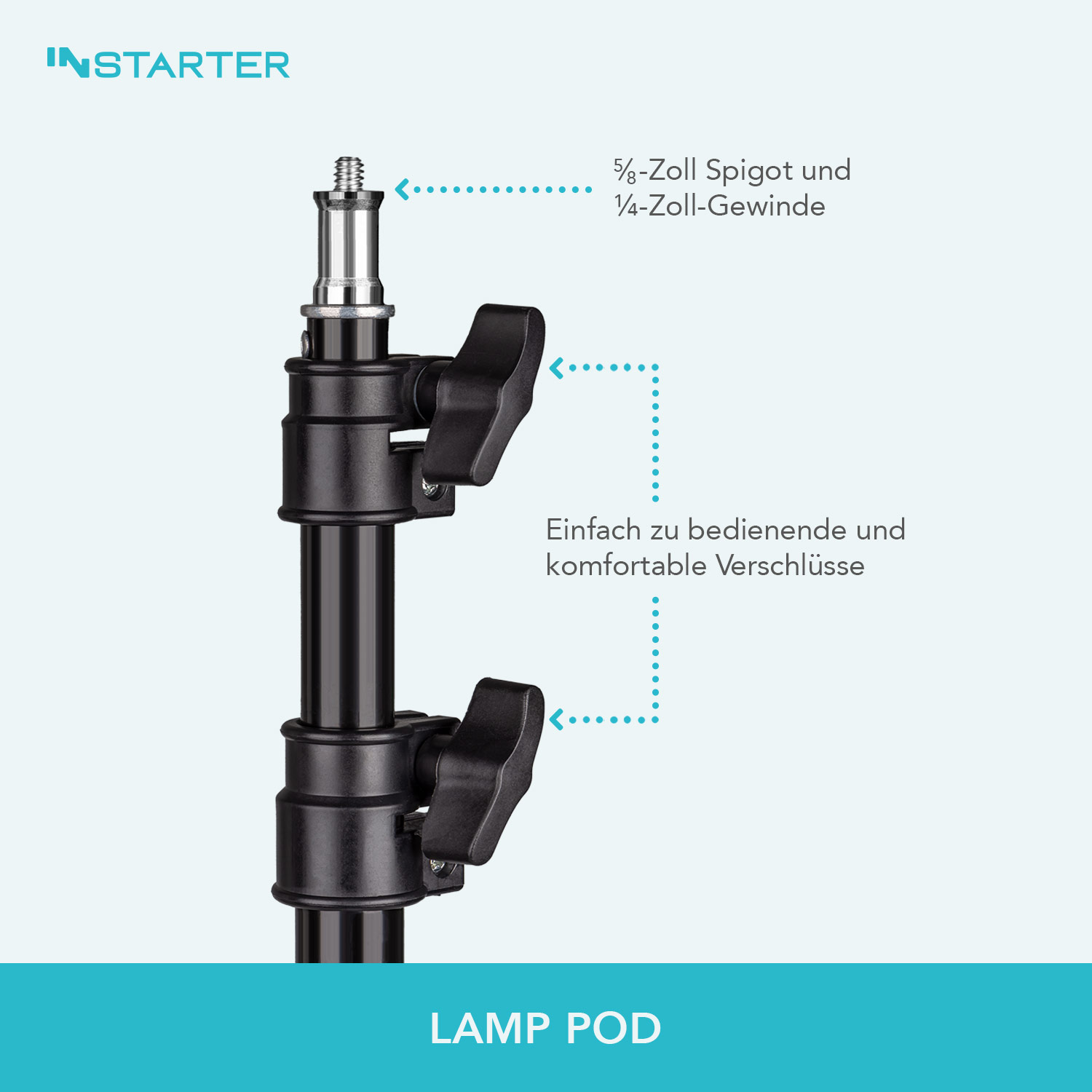 INStarter LampPod 200 Verschluss