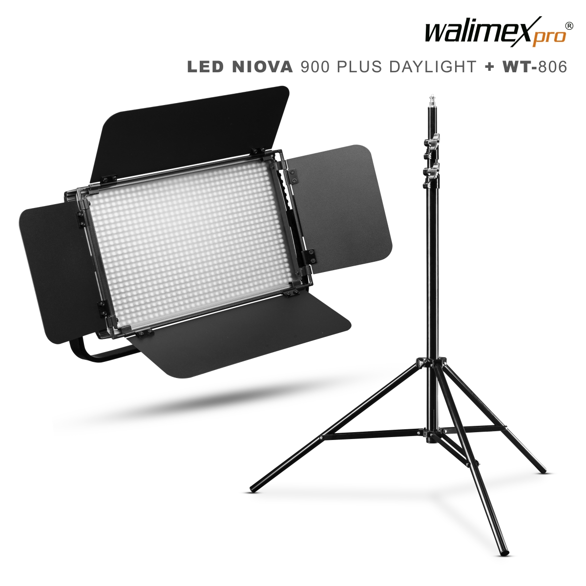 Walimex pro LED Niova 900 Plus Daylight + WT-806